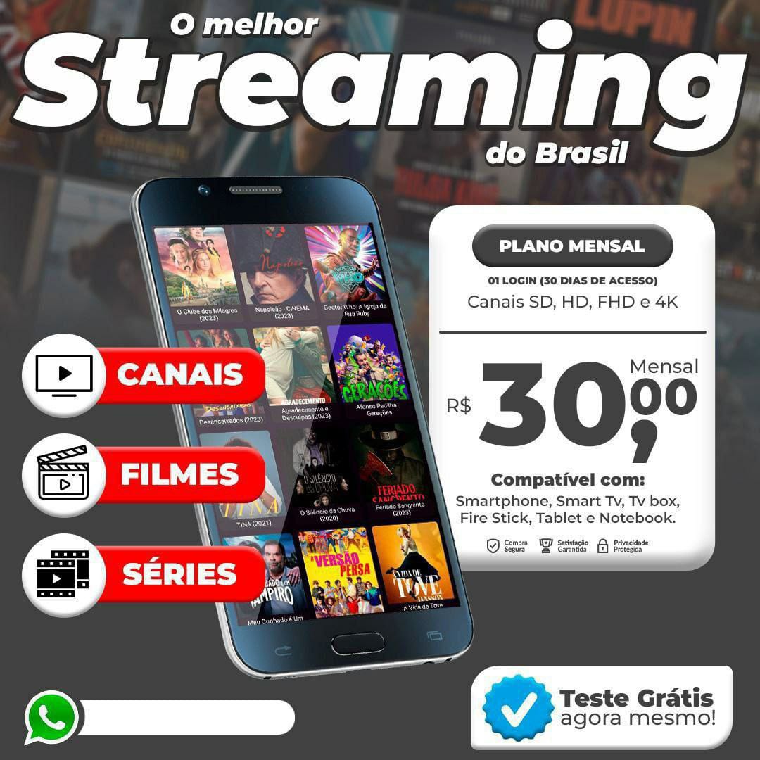 Plano mensal R$ 30