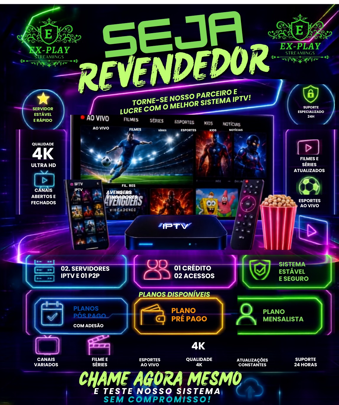 Revendedor IPTV